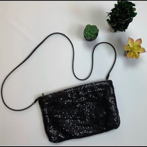 WHITING AND DAVIS|| BLACK BAG